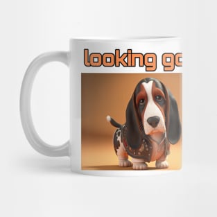 Basset Hound - Looking Good and dressed for success Mug